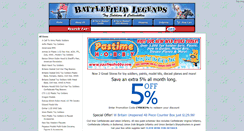 Desktop Screenshot of battlefieldlegendstoysoldiers.com